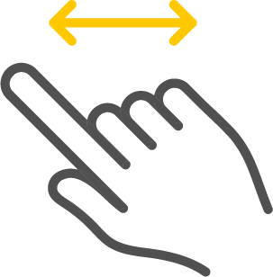 スワイプマーク